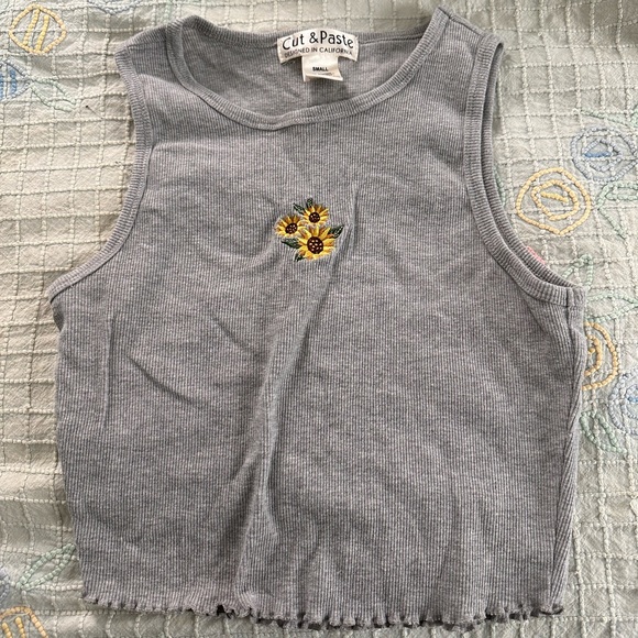 Cut and Paste Size Small Tank Top - Picture 1 of 3